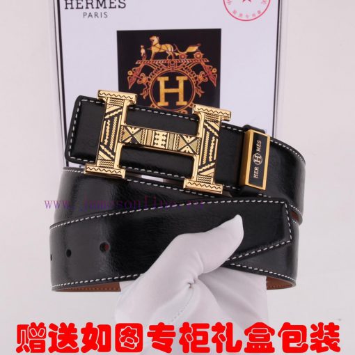 Belt Hermes Her...mesThe waistband is made of 100% cowhide, ensuring genuine leather. The 24 2299ynkr - Image 5