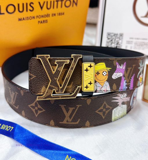 Belt LV Louis ReproductionBelt made of 100% head layer cowhide, ensuring genuine leather sti lvo9fawv - Image 6