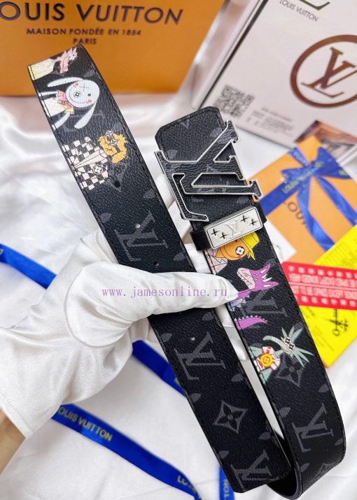Belt LV Louis ReproductionBelt made of 100% head layer cowhide, ensuring genuine leather sti bwo1b22e - Image 5