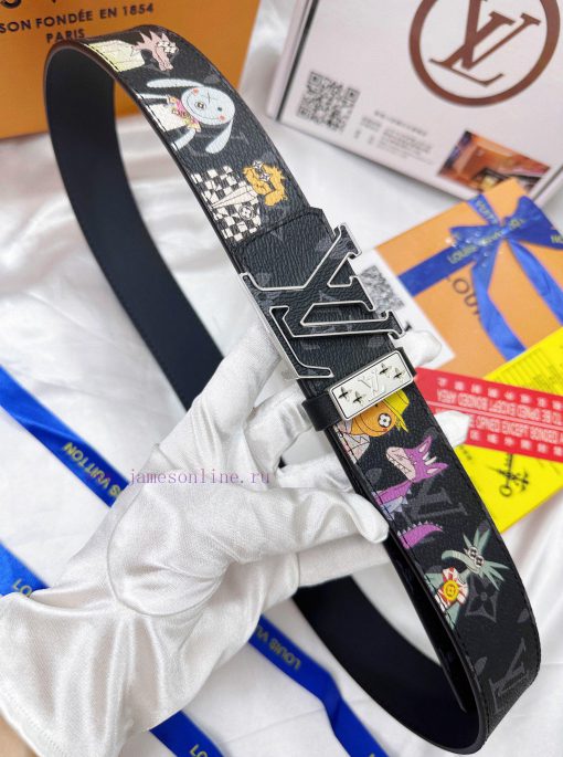 Belt LV Louis ReproductionBelt made of 100% head layer cowhide, ensuring genuine leather sti bwo1b22e - Image 7