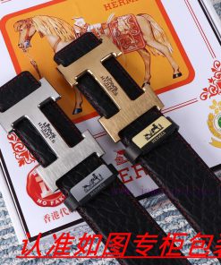 Men's belt HermesMen's leather belt is made of 100% head layer cowhide, ensuring that the 24 1g06vczw