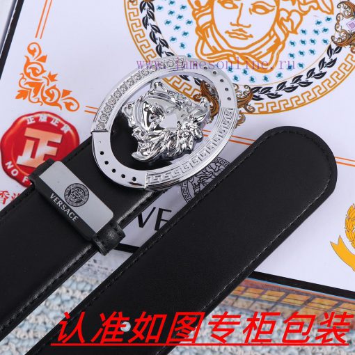 Versace Belt ️ BeltThe material is made of 100% top layer cowhide, ensuring that 24k pure st zotmjemo - Image 9