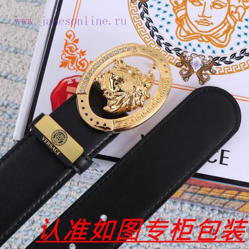 Versace Belt ️ BeltThe material is made of 100% top layer cowhide, ensuring that 24k pure st zotmjemo - Image 10