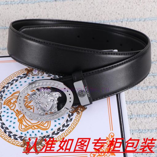 Versace Belt ️ BeltThe material is made of 100% top layer cowhide, ensuring that 24k pure st 40ypazr1 - Image 6