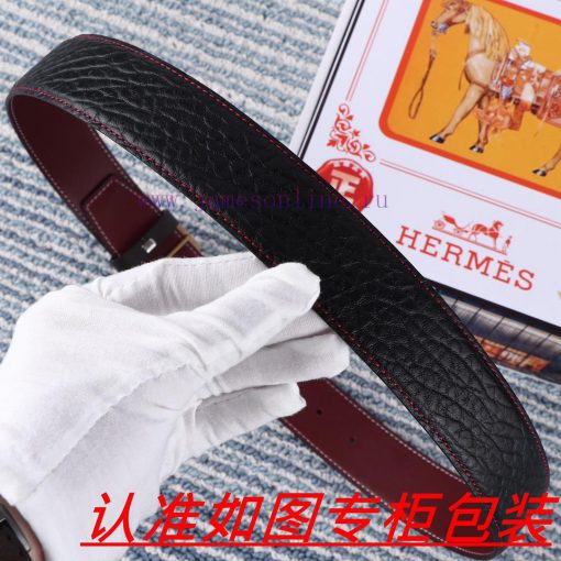 Men's belt HermesMen's leather belt is made of 100% head layer cowhide, ensuring that the 24 ghok9c0s - Image 9