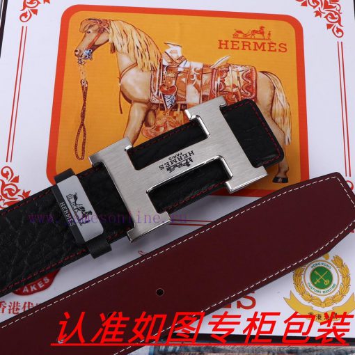 Men's belt HermesMen's leather belt is made of 100% head layer cowhide, ensuring that the 24 wyvl0noq - Image 8