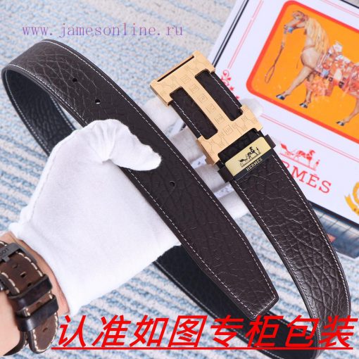 Hermes ️The material is made of 100% top layer cowhide, ensuring that 24k pure steel buckles k3lk4mty - Image 6