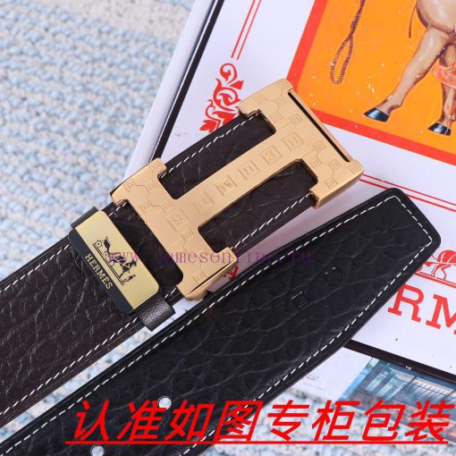 Hermes ️The material is made of 100% top layer cowhide, ensuring that 24k pure steel buckles k3lk4mty - Image 8