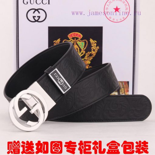 Belt Gucci Gucci double-sidedBelt made of 100% head layer cowhide, rotatable, dual color bel p643bee5 - Image 3