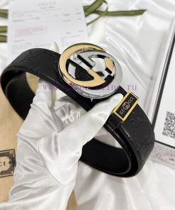 Belt Gucci Gucci️Belt made of 100% head layer cowhide, guaranteed genuine leather, 24k diamo amk3ivvc