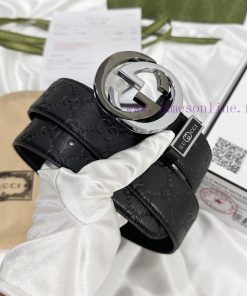 Belt Gucci Gucci️Belt made of 100% head layer cowhide, guaranteed genuine leather, 24k diamo pxe34ctc