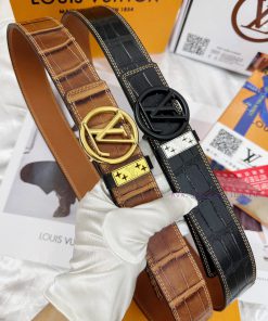Belt LV Louis Vuitton's top tier replicaThe waistband is made of 100% imported original cowh 5mi91qha