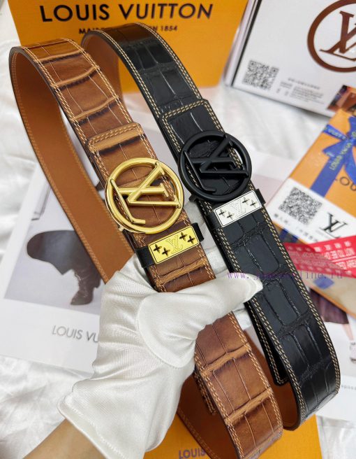 Belt LV Louis Vuitton's top tier replicaThe waistband is made of 100% imported original cowh 5mi91qha