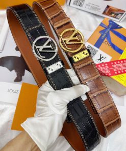 Belt LV Louis Vuitton's top tier replicaThe waistband is made of 100% imported original cowh fd4v5iyx