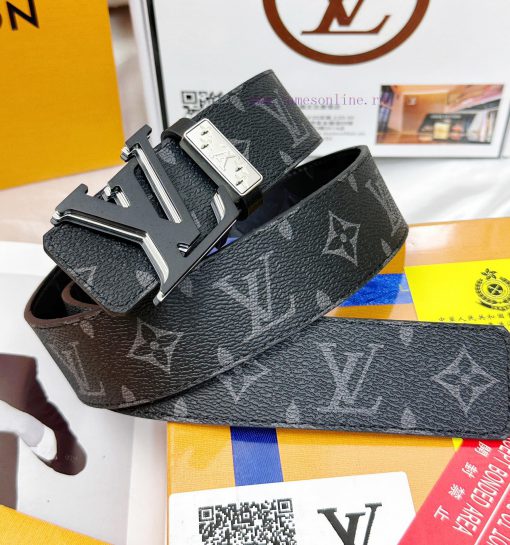 Belt LV Louis Vuitton's top tier replicaThe waistband is made of 100% imported original cowh p94ekt2d - Image 6