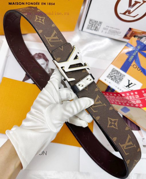 Belt LV Louis Vuitton's top tier replicaThe waistband is made of 100% imported original cowh 4kqtnc7z - Image 8