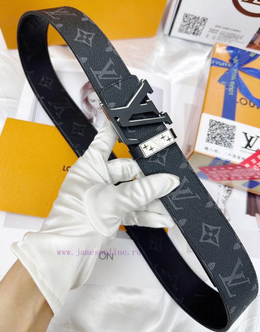 Belt LV Louis Vuitton's top tier replicaThe waistband is made of 100% imported original cowh dqivqffp - Image 8