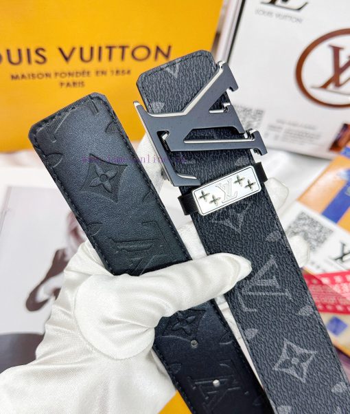 Belt LV Louis Vuitton's top tier replicaThe waistband is made of 100% imported original cowh dqivqffp - Image 9