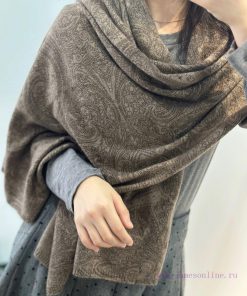 Piana LP Cashew Pattern Cashmere Long Scarf LP Cashmere Family, the new aristocrat in the caxyurgpxh