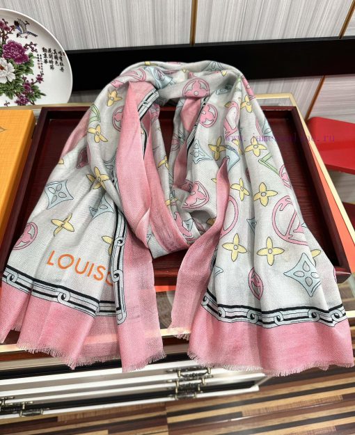 New L Home 2023 Sincere Praise Double sided Ring Velvet Long Scarf Real Sincere Beauty Shawllqjjlb41 - Image 14