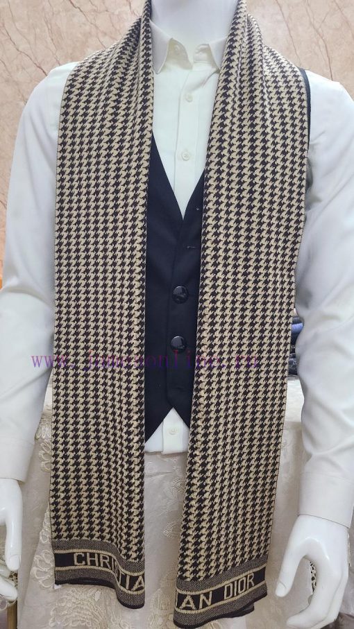 Dior, high-end cashmere knitted scarves can be formal or casual, very classic for both men a0t18m9cf