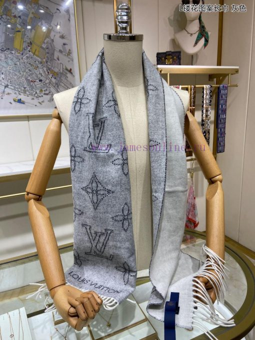 Da Lv Jia L engraved pattern long scarf Mahina Flight Mode scarf. One side is woven with Monp2kameqk - Image 22