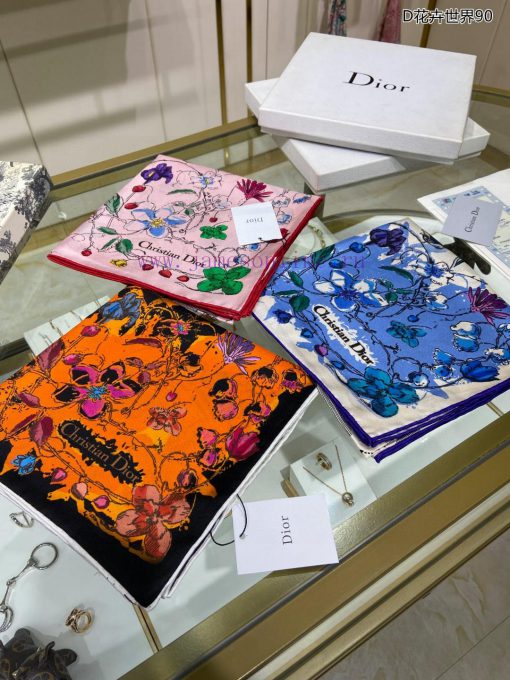 The new Do Home D Flower World 90 Silk Square Scarf is recommended for VIP promotion. You muegbtlc0x - Image 12