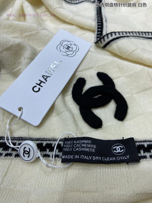 The new Chanel checkered knitted shawl is so beautiful [tears]. It is a top-notch palace grawsctkzfw - Image 10