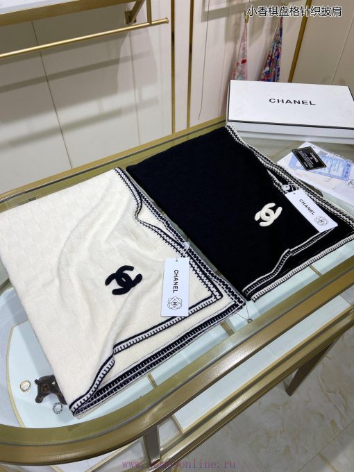 The new Chanel checkered knitted shawl is so beautiful [tears]. It is a top-notch palace grawsctkzfw - Image 12