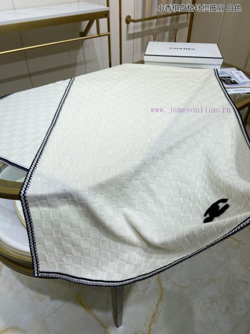 The new Chanel checkered knitted shawl is so beautiful [tears]. It is a top-notch palace grawsctkzfw - Image 14