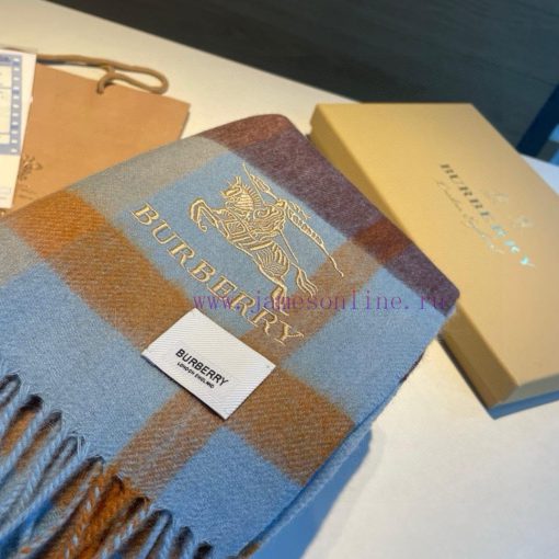 Burberry's high-quality imported cashmere scarf has exploded and is now available for sale oaz6cnj7o - Image 5