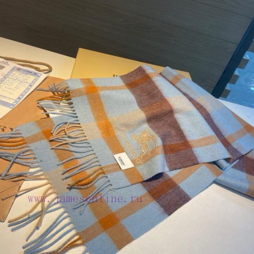 Burberry's high-quality imported cashmere scarf has exploded and is now available for sale oaz6cnj7o - Image 7