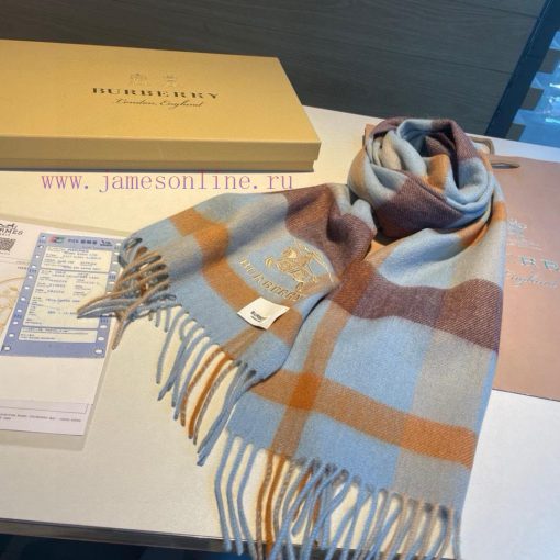 Burberry's high-quality imported cashmere scarf has exploded and is now available for sale oaz6cnj7o - Image 9