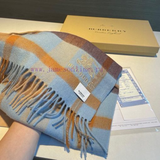 Burberry's high-quality imported cashmere scarf has exploded and is now available for sale oaz6cnj7o - Image 14