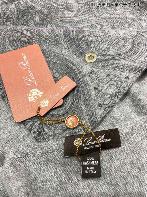 Piana LP Cashew Pattern Cashmere Long Scarf LP Cashmere Family, the new aristocrat in the cagmkl0wil - Image 14