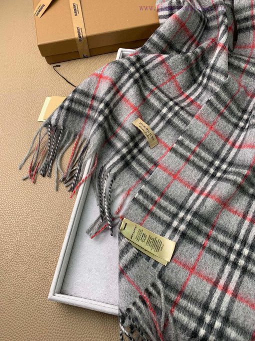 Welfare Bu Home Water Wave Pattern Small Grid Pattern Mixed Velvet Scarf Classic Small Grid y0966a4z - Image 6