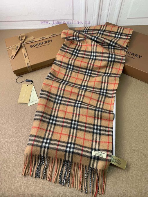 Welfare Bu Home Water Wave Pattern Small Grid Pattern Mixed Velvet Scarf Classic Small Grid v999det0 - Image 5