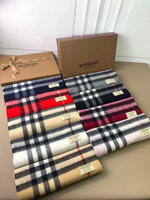 Welfare Bu Home Water Wave Pattern Small Grid Pattern Mixed Velvet Scarf Classic Small Grid 9uu24sh8 - Image 10