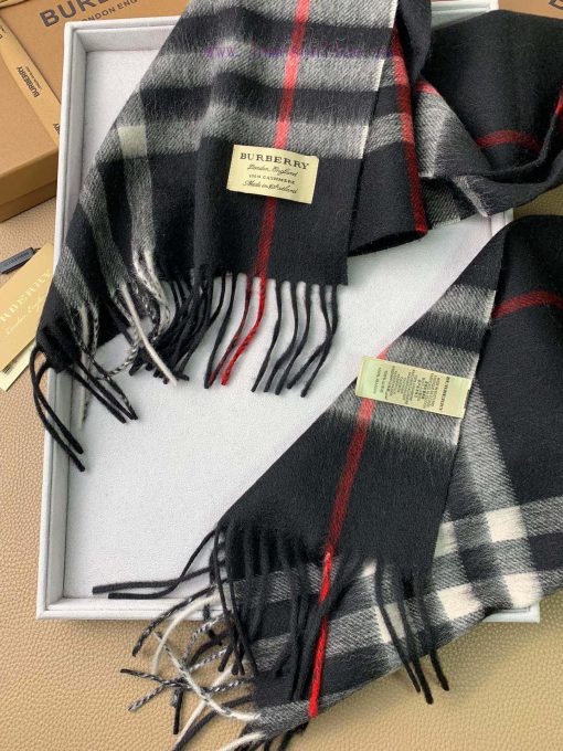 Welfare Bu Home Water Wave Pattern Small Grid Pattern Mixed Velvet Scarf Classic Small Grid 0bh85c82 - Image 9