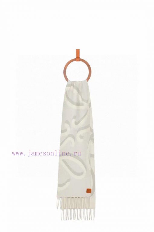 Loewe's new models are hot on the market this yearLOEWE Luo YiweiDouble sided wool scarf witkkw3rpb8