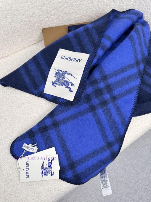 The low-key luxury of B's navy blue scarf is a top-notch, soft and elite level fashionable si0umausf - Image 17