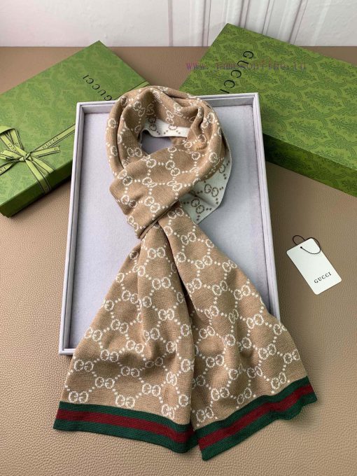 G Home's original single new knitted scarf has a low-key luxury feel, exquisite softness, elchjazvzk - Image 9