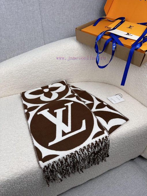 Lv's new Medallion scarf for autumn and winter of the 24th year showcases the brand's style zv8oiwvk - Image 5