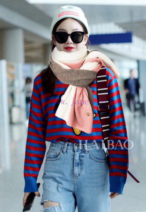 The shipment is absolutely epic, cutting-edge cashmere knitted tricolor shawl, praised by Lox2ea5epy - Image 11