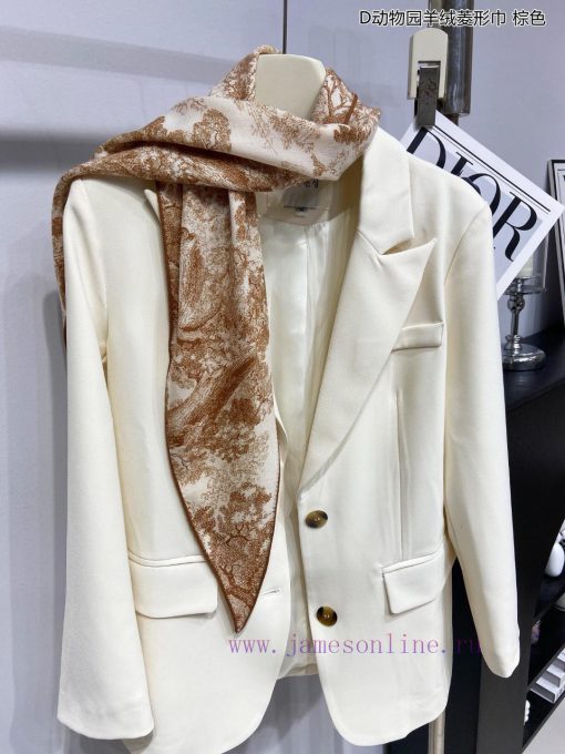 New D Home D Zoo Cashmere Diamond Scarf with Exquisite Handmade Roll Multi functional Accesseohkusjn - Image 9