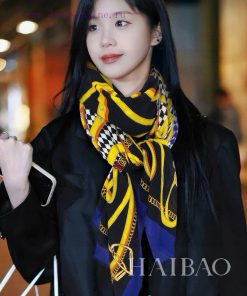 GG Cashmere Long Scarf ️ GG Stieg Chain Long Scarf Highly Recommended Heavy duty Imported Punilgsrsu