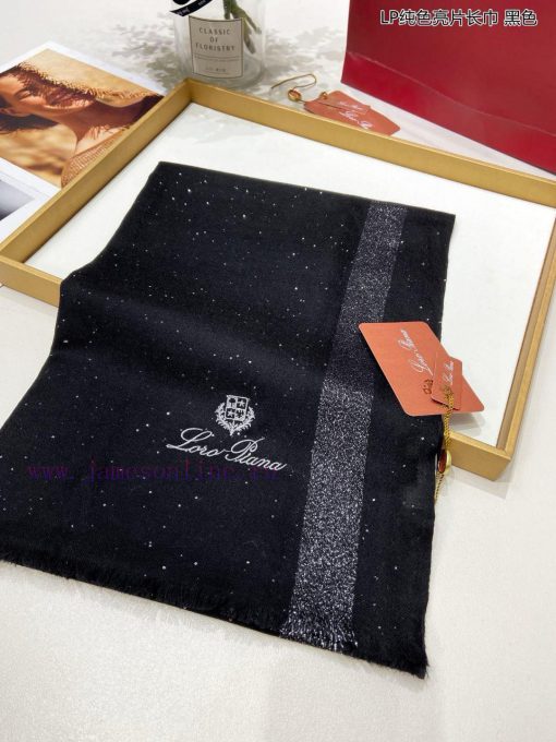 LP premium original single LP solid color sequin long scarf ️ high-end product ️ heavyweight3x9kuph7 - Image 4