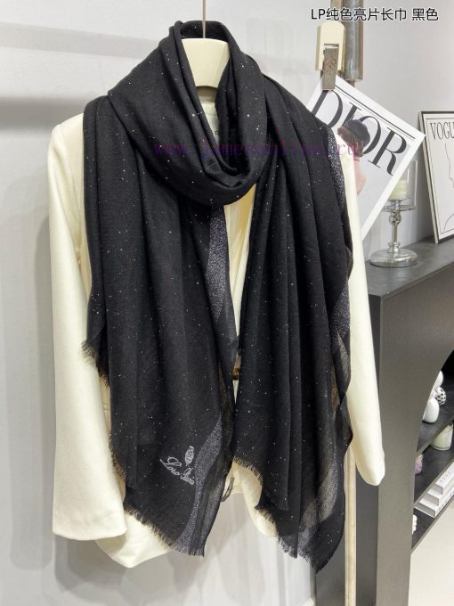LP premium original single LP solid color sequin long scarf ️ high-end product ️ heavyweight3x9kuph7 - Image 8