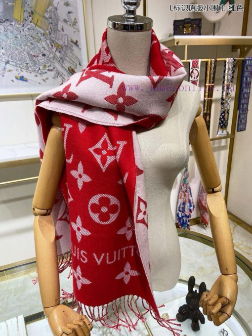 High end customized Louis Vuitton L logo original small scarf original version 11 customizath07eoi21 - Image 12
