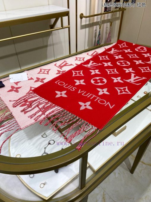 High end customized Louis Vuitton L logo original small scarf original version 11 customizath07eoi21 - Image 21